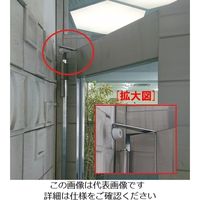 エスコ 115mm 戸当り(上枠付/左) EA951LG-63 1セット(10個)（直送品）