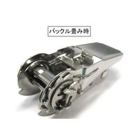 エスコ 25.4mm バックル(ラチェット式/ステンレス製) EA982BS-25 1セット(10個)（直送品）