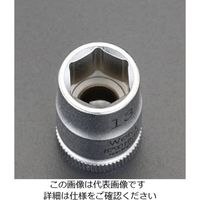 エスコ 1/4”DRx 8 mm ソケット(ZYKLOP) EA617AH-8A 1セット(10個)（直送品）
