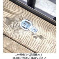 エスコ 38.1 mm ウォール金具 EA638BT-12 1セット(15個)（直送品）