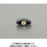 エスコ M8 雌ねじノブ(貫通タイプ) EA948AC-12 1セット(15個)（直送品）