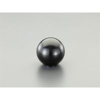 エスコ M12x50mm 雌ねじプラスチックボール(ブラック) EA948AM-9 1セット(10個)（直送品）