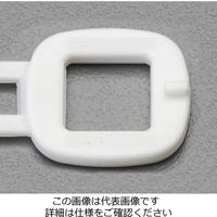 エスコ 15.5mm PPバンド用バックル(100個) EA628PM-116 1セット(1000個:100個×10袋)（直送品）