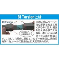 エスコ #2x50mm [+]ドライバービット(BiーTorsion) EA611A-92A 1セット(15個)（直送品）