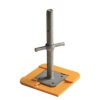 エスコ 140x140mm ワイドベース(ジャッキベース用) EA948TD-1 1セット(10個)（直送品）