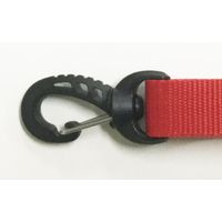 エスコ 20mm ナスカン(プラスチック製) EA628RG-220 1セット(40個)（直送品）