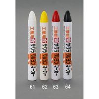 エスコ [白] 油性クレヨンマーカー(工業用) EA765MV-61 1セット(30本:1本×30個)（直送品）