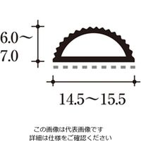 ハイロジック HCMパッキング テープ有 2200 クリア D-1 1本（直送品）