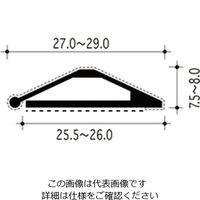 ハイロジック 植毛加工ピンチブロック 2000 グレー #12-A 1本（直送品）