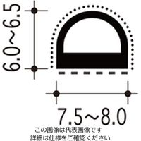 ハイロジック スライド加工ピンチブロック 2000 黒 #12-SS 1本（直送品）