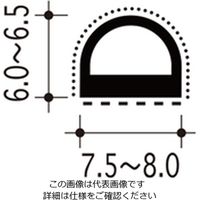 ハイロジック スライド加工ピンチブロック 2200 黒 #12-SS 1本（直送品）