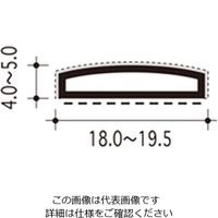 ハイロジック 植毛加工ピンチブロック 2000 茶 #26-K-1 1本（直送品）