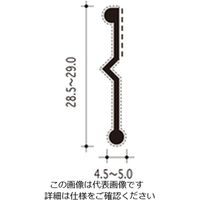 ハイロジック 植毛加工ピンチブロック 2000 グレー #38-T 1本（直送品）