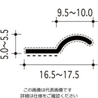 ハイロジック 植毛加工ピンチブロック 2000 茶 #7-M 1本（直送品）