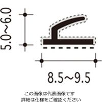 ハイロジック 植毛加工ピンチブロック 2000 グレー #7-T 1本（直送品）