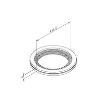 エスコ フラッシュバルブ用シートパッキン EA468GJ-15 1セット(10個)（直送品）