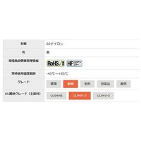 エスコ 80x 2.2mm 結束バンド(耐候性/100本) EA475AJ-8 1セット(3000本:100本×30パック)（直送品）