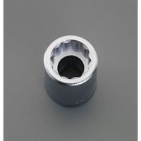 エスコ 1/2”DRx 8mm ソケット EA618KM-8 1セット(10個)（直送品）