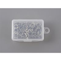 エスコ M10 スプリングワッシャー(ステンレス製/15枚) EA949LY-310 1セット(450枚:15枚×30パック)（直送品）