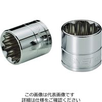 エスコ 3/8”DRx19mm ソケット EA617DJ-119 1セット(15個)（直送品）