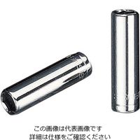 エスコ 3/8”DRx19mm ディープソケット EA617DL-19 1セット(10個)（直送品）