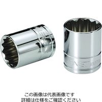 エスコ 1/2”DRx16mm ソケット EA617DX-116 1セット(15個)（直送品）