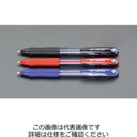 エスコ 1.0mm ボールペン(青・10本) EA765MG-49 1セット(100本:10本×10箱)（直送品）