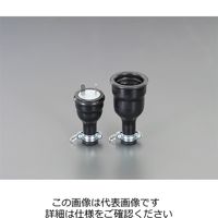 エスコ AC250V/20A 防水型コネクター(2P) EA940BR-12 1セット(10個)（直送品）