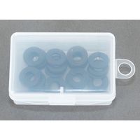 エスコ M5 平ワッシャー(ステンレス/黒色/ISO/35枚) EA949LX-1305 1セット(1050枚:35枚×30袋)（直送品）