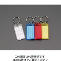 エスコ 29x58mm ネームタグ(ブルー/10個) EA956VL-42 1セット(100個:10個×10組)（直送品）