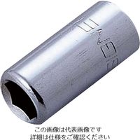 エスコ 1/4”DRx1/4”HEX ビットアダプター EA617DG-13 1セット(20個)（直送品）