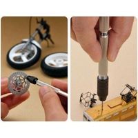 エスコ 0.1ー0.9mm ピンバイス(貫通式) EA589XB-109 1セット(10個)（直送品）