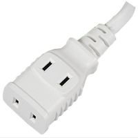 エスコ AC125V/15Ax 1m 延長コード EA815GM-61A 1セット(10個)（直送品）