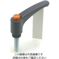 エスコ M8x30mm 雄ねじクランプレバー(操作レバー付 EA948CB-226 1セット(10個)（直送品）