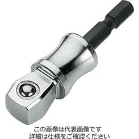 エスコ 3/8”DRx1/4”HEX ソケットアダプター(フレックス) EA618AX-403 1セット(10個)（直送品）