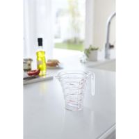 エスコ 500ml 計量カップ(電子レンジ対応) EA912NW-2 1セット(10個)（直送品）