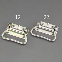 エスコ 88x40mm トランク取手(スチール製) EA951K-12 1セット(10個)（直送品）