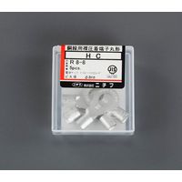 エスコ 22ー10 [丸形]裸圧着端子(5個) EA538MA-10AB 1セット(50個:5個×10パック)（直送品）