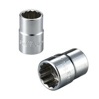 エスコ 3/8”DRx15/16” ソケット EA618JJ-111 1セット(10個)（直送品）