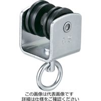 エスコ 29.5mm/10kg ランナー・リング付(ベンダーレール用) EA970GD-1 1セット(15個)（直送品）