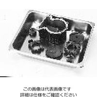 エスコ 176x108x 65mm パーツトレー(ステンレス製) EA508S-82 1セット(4個)（直送品）