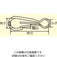 エスコ 37mm 甲丸スナップ(鉄製) EA638AT-33 1セット(60個)（直送品）