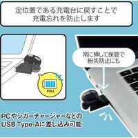 エレコム Bluetoothヘッドセット/極小/HSC31PC/USB充電クレードル付き/ブラック LBT-HSC31PCBK 1個
