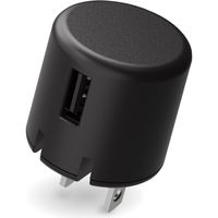 USB充電器 コンセント USB-A×1 1.0A出力 スマホ充電 ブラック MPA-ACU07BK エレコム 1個