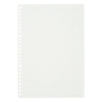 コクヨ ルーズリーフ(さらさら)方眼罫 B5 ノ-837S-5N 1セット(250枚:50枚入×5袋)