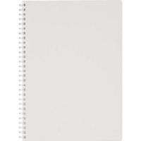 コクヨ ソフトリングノート（無地）（カットオフ） ス-SV338W-W 1セット（5冊）