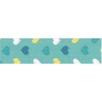 KAWAGUCHI ヌノデコテープ 1.5cm×1.2m みんとカラフルハート 11-853 1セット(3個)（直送品）