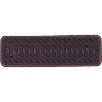 KAWAGUCHI エイトストップ シリコンすべり止め アイロン接着 4枚入 黒 80-017 1セット（2個）（直送品）