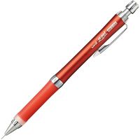 三菱鉛筆 ユニ アルファゲル スリム シャープペン かため 0.5mm 軸色/レッド M5809GG1P.15 1セット(2本)