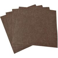 ワタナベ工業 吸着ピタマット ブラウン 45x45cm 4枚 KPL-4512 1セット(10個)